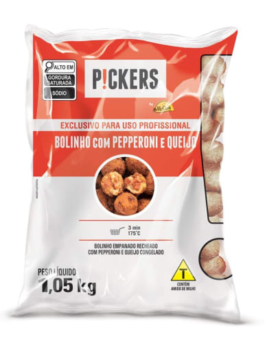 Bolinho Com Pepperoni e Queijo McCain 1,05Kg - PT